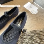 Chanel Mary Jane Ballet Flat Black - Image 3