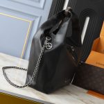 Louis Vuitton Atlantis Vibe MM Black 41Cm M11266 - Image 11