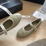 Chanel Mary Jane Ballet Flat Dark Green - Image 6