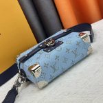Louis Vuitton Soul Trunk Bag Monogram Blue 19Cm M15035 - Image 7