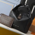 Louis Vuitton Atlantis Vibe MM Black 41Cm M11266 - Image 3