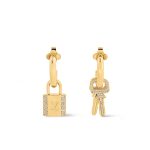 Louis Vuitton Lv Padlock Earrings M01583