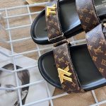 Louis Vuitton Lv Sunset Flat Comfort Mule Brown Cacao 1Ad1He - Image 5