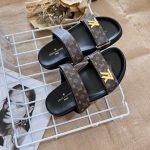 Louis Vuitton Lv Sunset Flat Comfort Mule Brown Cacao 1Ad1He - Image 4