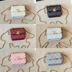 Chanel 21a Mini Flap Coin Purse With Chain Black 12cm Ap2290 B06092 94305 - Image 9