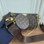 Louis Vuitton Multi Pochette Accessoires Monogram Canvas Brown 24Cm - Image 4