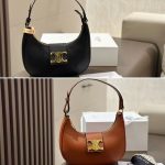 Celine Medium Ava Triomphe Bag In Smooth Tan 24Cm 114493Dgq 04Lu - Image 3