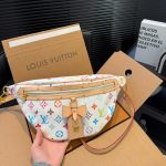 Louis Vuitton X Takashi Murakami High Rise White Multicolored 38cm M13660 - Image 4