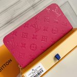 Louis Vuitton Zippy Wallet Monogram Dark Pink 19Cm M83639 - Image 5