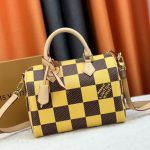 Louis Vuitton Speedy Bandoulière 25 Damier Pop Yellow 25Cm N40584 - Image 3
