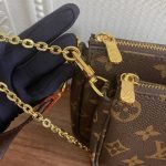Louis Vuitton Multi Pochette Accessoires Monogram Canvas Brown 24Cm - Image 5