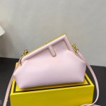 Fendi First Small Nappa Leather Bag Pink 23Cm 8Bp129Abvef1Ba9 - Image 3