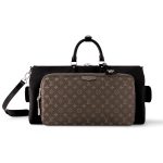 Louis Vuitton Keepall Bandoulière 50 Black And Brown 50cm