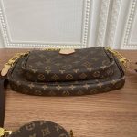 Louis Vuitton Multi Pochette Accessoires Monogram Canvas Brown 24Cm - Image 8
