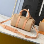 Louis Vuitton Keepall Bandoulière 25 Bag Beige 25Cm M12627 - Image 7