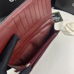 Chanel Black Caviar Leather Classic Long Flap Wallet 19.5Cm - Image 7