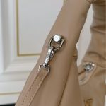 Prada Soft Padded Nappa Leather Bag Beige 21Cm - Image 5