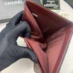 Chanel Black Caviar Leather Classic Long Flap Wallet 19.5Cm - Image 8