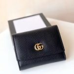 Gucci Gg Marmont Key Wallet Black 10cm 456118 Cao0g 1000 - Image 3