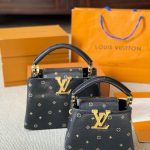 Louis Vuitton Capucines Mini Black 20cm - Image 4