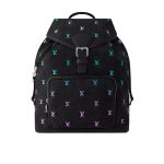 Louis Vuitton Montsouris Backpack Black 40cm M14135