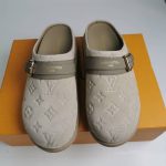 Louis Vuitton To Go Flat Comfort Clog Hazelnut Brown 1Ahlvs - Image 5
