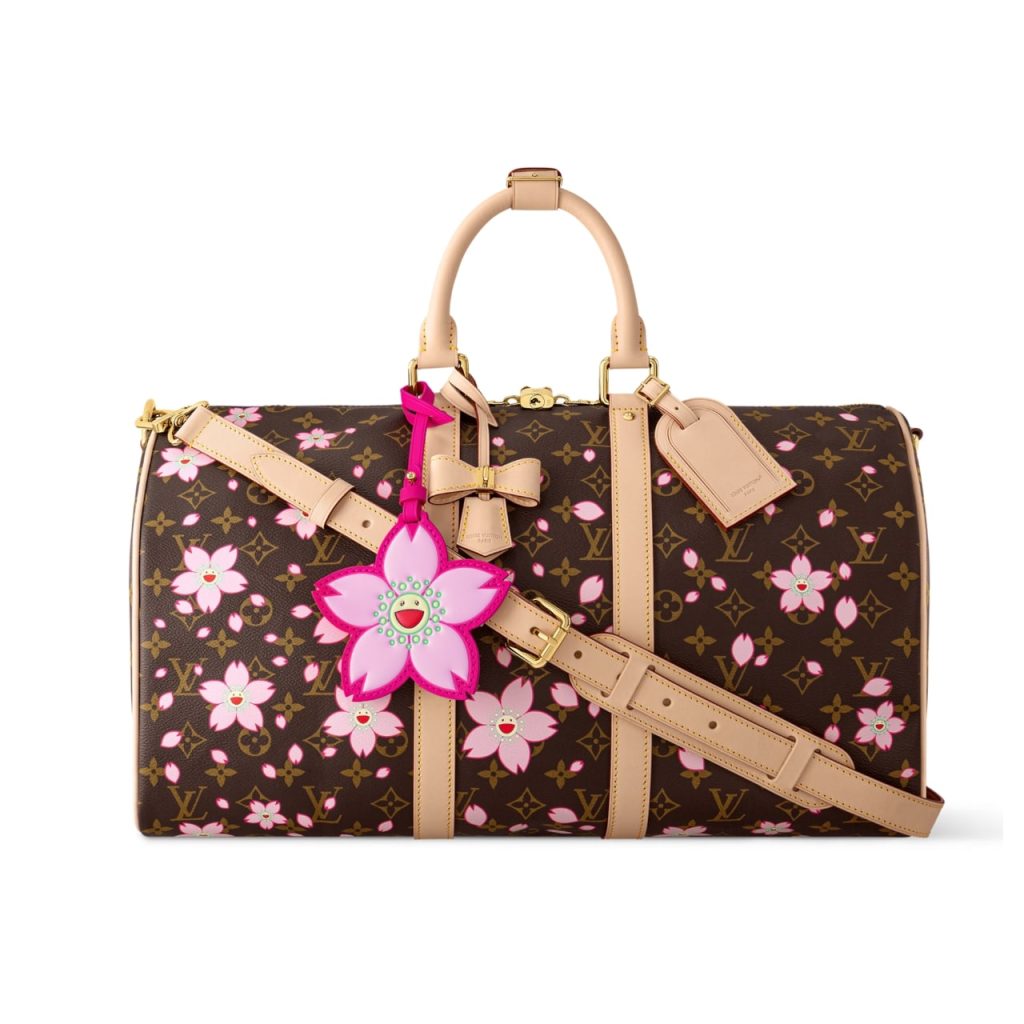 Louis Vuitton X Takashi Murakami Keepall Bandoulière 45 Brown 45cm M13752 - Image 2