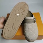 Louis Vuitton To Go Flat Comfort Clog Hazelnut Brown 1Ahlvs - Image 3