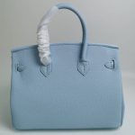Hermes Birkin 35 Togo Leather Gold Hardware Blue 35Cm - Image 6
