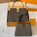 Louis Vuitton Capucines BB Bag Dark Brown 27Cm - Image 5