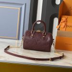 Louis Vuitton Speedy Bandouliere 20 Monogram Empreinte Grenat Red 20Cm M25929 - Image 5