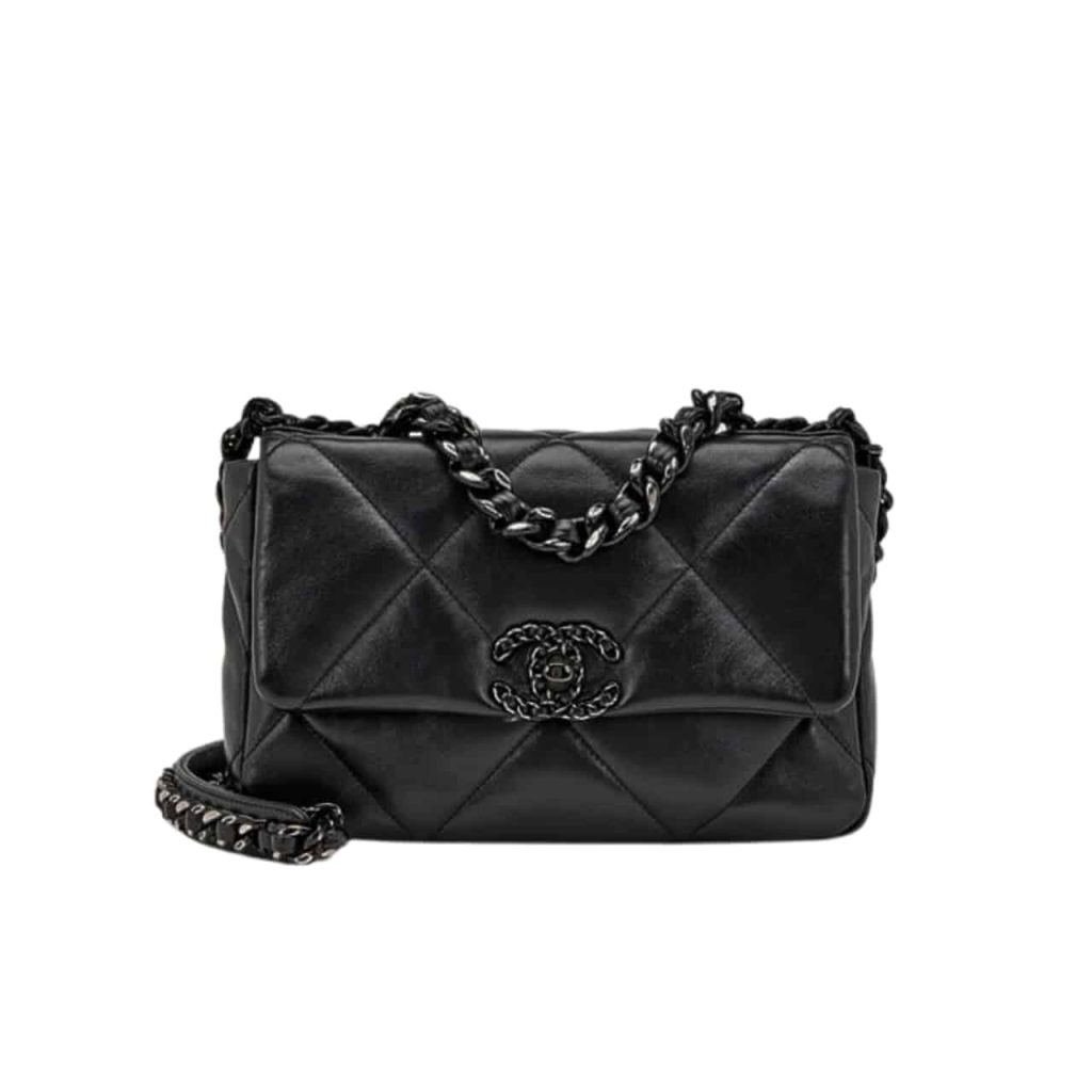 Chanel Cc Flap Bag In Black 26cm - Image 2
