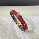Louis Vuitton Reversible Monogram Bracelet Red - Image 3