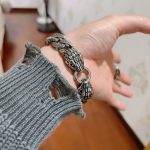 Gucci Snake Bracelet Silver - Image 7