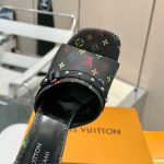 Louis Vuitton X Takashi Murakami 6am Mule Black 1agwqq - Image 6