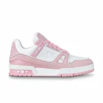 Louis Vuitton Lv Trainer Sneaker Pink Rose 1Aboek