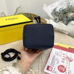 Fendi Mon Tresor Ff Chenille Mini Bag Dark Blue 21Cm 8Bs093Asu0F1Pqk - Image 9