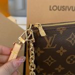 Louis Vuitton Pochette Accessoires Monogram Bag Brown 23cm - Image 6