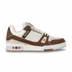 Louis Vuitton Lv Trainer Sneaker Brown 1Ablvb