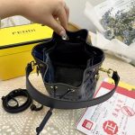 Fendi Mon Tresor Ff Chenille Mini Bag Dark Blue 21Cm 8Bs093Asu0F1Pqk - Image 8