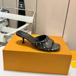 Louis Vuitton X Takashi Murakami 6am Mule Black 1agwqq - Image 8