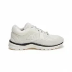 Chanel Velour Tweed Cc Sneaker White