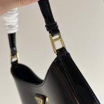Prada Cleo Patent Leather Bag Black 27cm 1bc169 069 F03kj V Hoo - Image 8