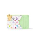 Louis Vuitton X Murakami Romy Card Holder Green Tea 12cm M13800