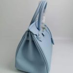 Hermes Birkin 35 Togo Leather Gold Hardware Blue 35Cm - Image 5