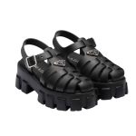 Prada Monolith Foam Rubber Sandals Black 1X853M 3Lkk F0002 F 055 - Image 8