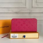 Louis Vuitton Zippy Wallet Monogram Dark Pink 19Cm M83639 - Image 3