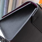 Louis Vuitton Twist PM Grained Leather Top Handle Bag Black 25Cm M57093 - Image 7