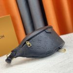 Louis Vuitton Monogram Empreinte Bumbag Black 37Cm M44812 - Image 4