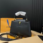 Louis Vuitton Capucines BB Bag Black 27Cm M94755 - Image 4